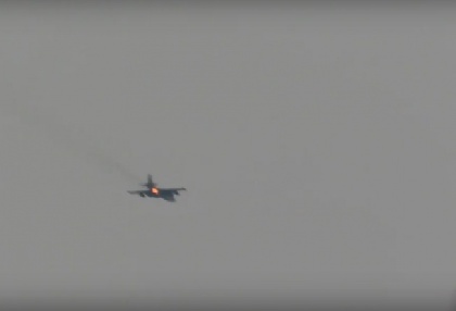 Российский штурмовик Су-25 сбит в Сирии