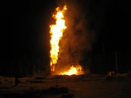 Нефтяную скважину в Кунгурском районе потушили