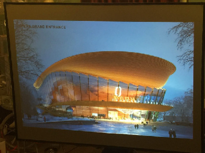 Строительство новой сцены оперного театра оценили в 15 млрд рублей