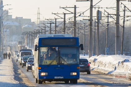 Автобусный маршрут №18 продлен до Пермского института МВД