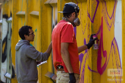 В Прикамье ввели штрафы за граффити на фасадах зданий