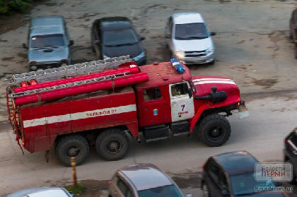 В Перми при пожаре в жилом доме эвакуировали 15 человек