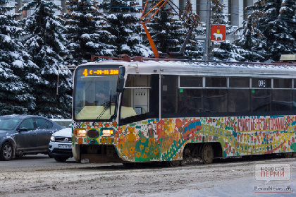 С начала нового года в Перми все трамваи начнут работать без кондукторов
