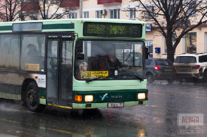 В Перми изменился маршрут автобуса №68