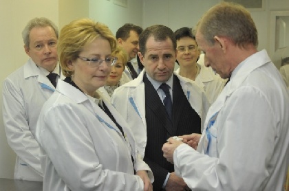 Пермь посетила министр здравоохранения Вероника Скворцова