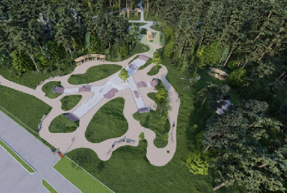 В Перми начался ремонт парка отдыха «Балатово»