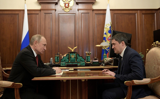 Владимир Путин назначил врио губернатора Пермского края